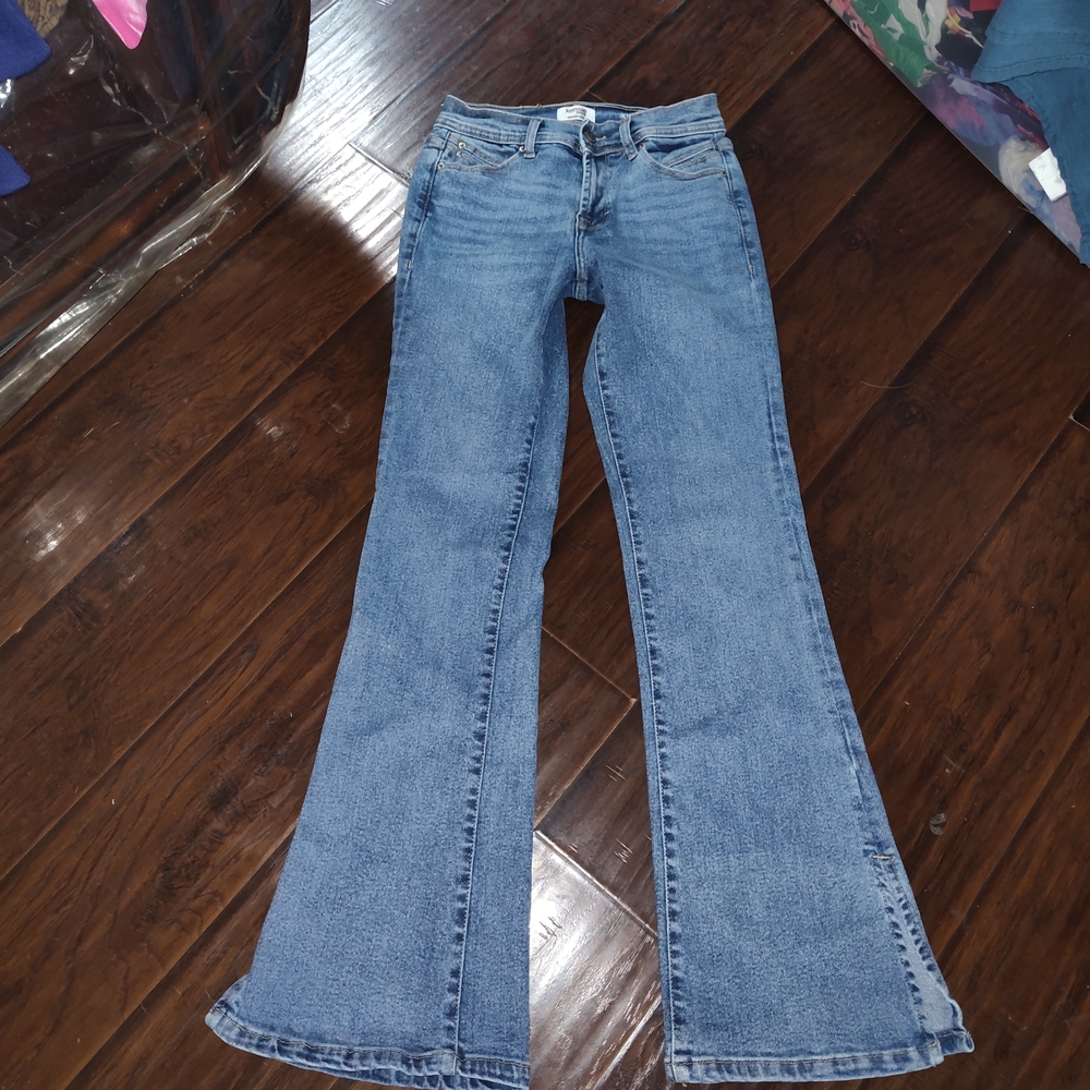 Classic Kensie Blue Women's The Savannah Flare Jeans Size 2